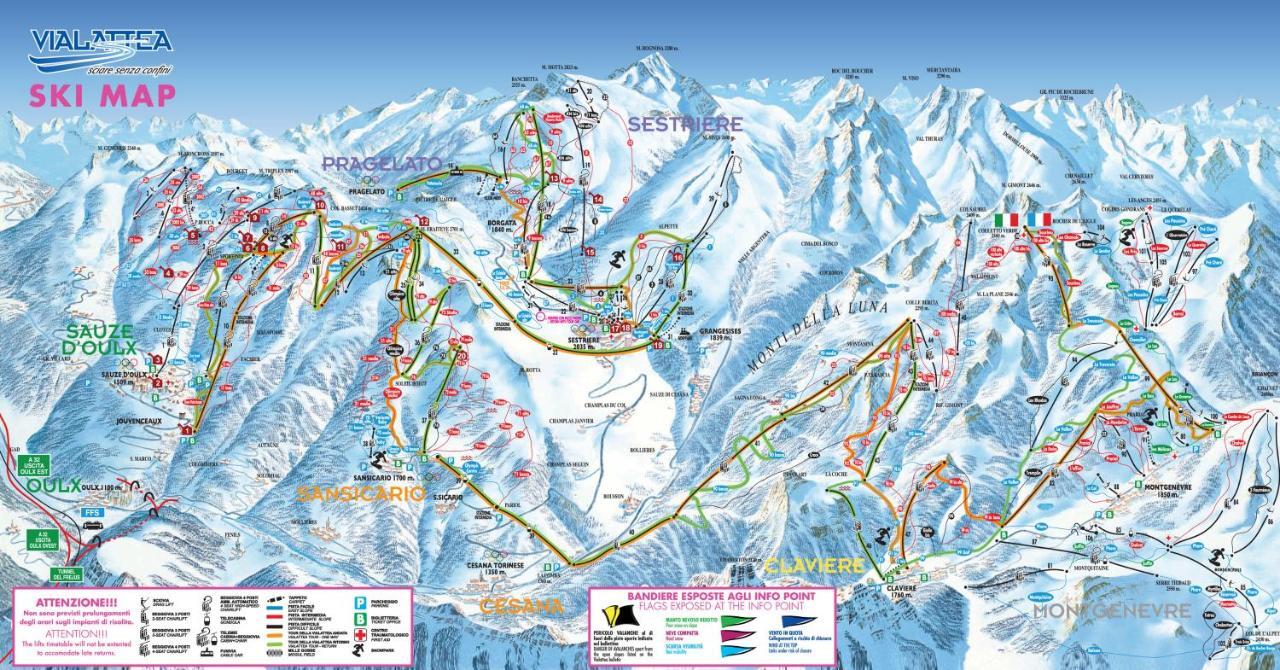 Bilocale Fronte Piste - Appartamentiflarida Sansicario Alto Apartment